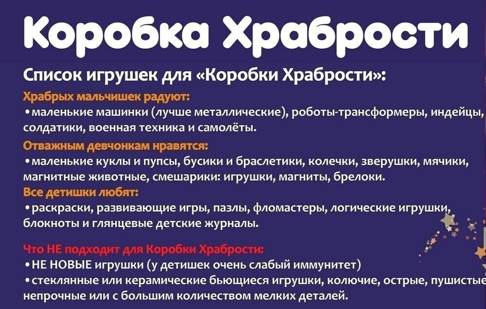 «Коробка храбрости».